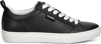 HUGO BOSS Sneakers nere in pelle - Nero