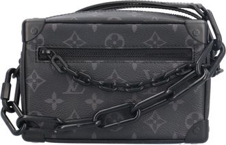 Louis Vuitton Black Gray Monogram Eclipse Monogram Eclipse Shoulder Bag (Pre-Owned)