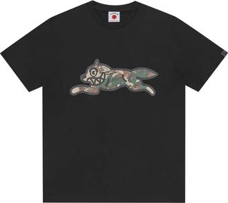 Icecream Camicia in cotone con stampa camouflage - Nero