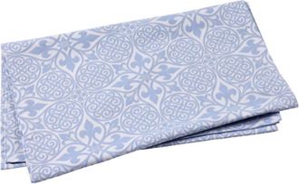 Vietri Damask Runner In Blue