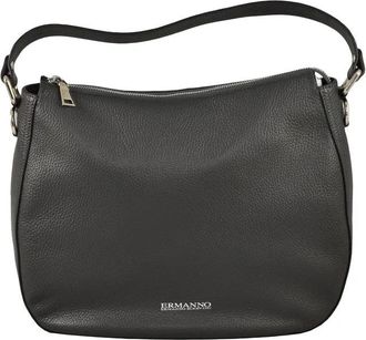 Ermanno Scervino Leather Hobo Bag - Grey