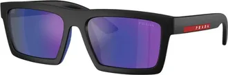 Prada Sunglasses, unisex, Black, Size: 55 MM PS A07S Sunglasses