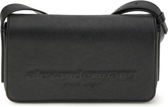 Alexander Wang Black Calf Leather Bos Taurus Shoulder Womens Bag