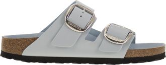 Birkenstock Arizona Grote Gesp Shine Blauw