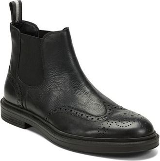 Kenneth Cole Frank Wingtip Chelsea Boot in Black/Charcoal/Silver at Nordstrom, Size 10.5