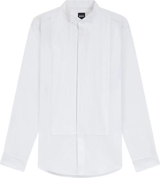 HUGO BOSS Formal Shirts - Heren - Zakelijke Overhemden - Wit - S - Overhemden