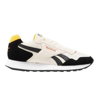 Reebok Heren Glide Suede Trainers (Wit, Zwart)