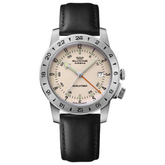 Glycine Airman Worldtimer GMT Mens Watch