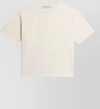 Golden Goose printed cotton crew neck boxy t-shirt