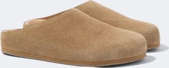 STUDIO NICHOLSON Wearing suede mules
