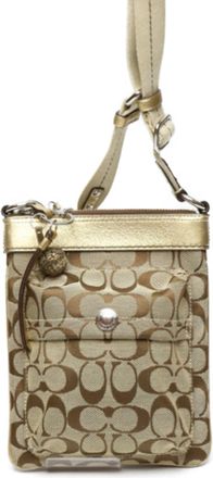 Coach Leather Shoulder Bag (Pre-Owned)