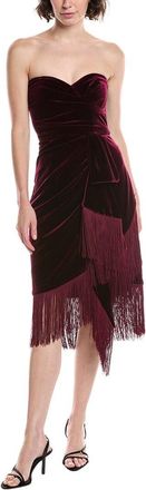 Theia Rosalie Velvet Cocktail Dress