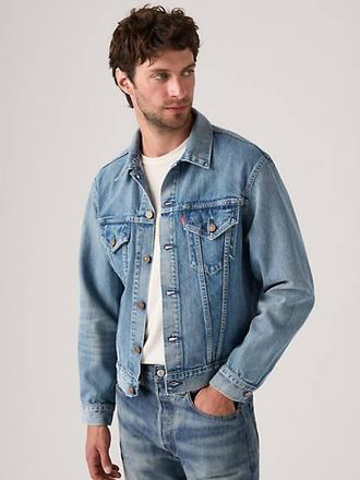 Levi's Vitange Clothing 1961 Type III 557 Trucker Jacket - Mens - L - Blue