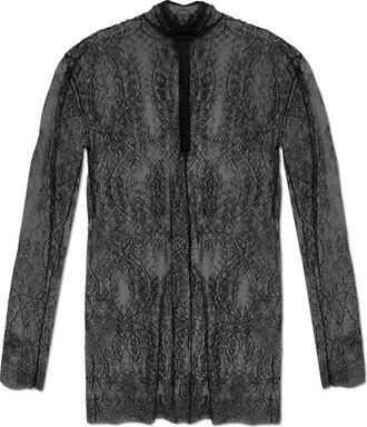 Dolce & Gabbana Top de encaje - Tops - Mujer - Negro - S