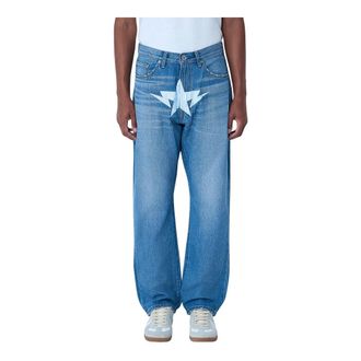 A Bathing Ape A Bathing Ape, Heren, Jeans, Blauw, Maat: S Denim