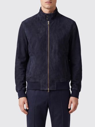 Boglioli Suede Bomber Jacket