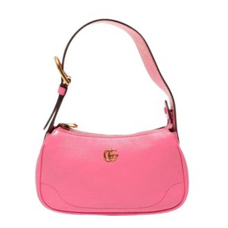 Gucci Pre-owned Mini Bags, female, Pink, Size: ONE SIZE Pre-owned GG Marmont Shoulder Bag