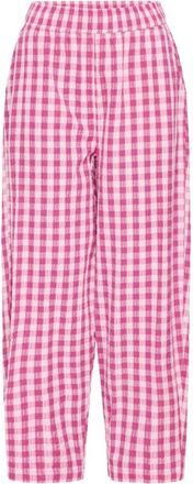 Ichi Ihfelica Pantaloni Cropped - - Trousers - Donna - Rosa - M