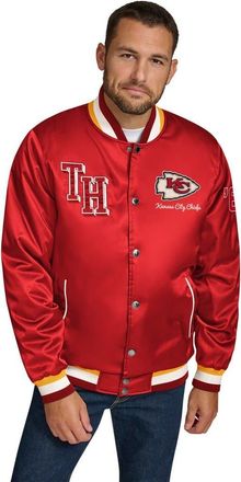 Tommy Hilfiger Mens Tommy Hilfiger Red Kansas City Chiefs Dante Full-Snap Satin Jacket at Nordstrom, Size Xx-Large