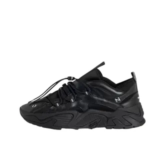 Mikakus Barcelona unisex, Schoenen, Zwart, Maat: 44 EU Leer
