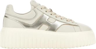 Hogan H-Stripes Sneakers - Dames - Sneakers - Beige - 40 EU - Schoenen
