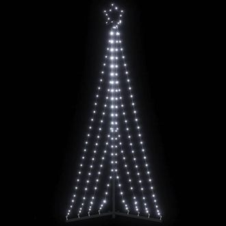 vidaXL &Aacute;rbol De Navidad Led 339 Leds Blanco Fr&iacute;o 187 Cm Vidaxl