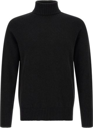 Maryya Turtleneck Knit - Heren - Coltruien - Zwart - S - Wol - Truien & Vesten