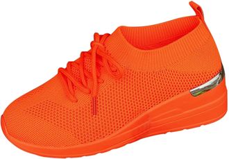 Generic Ladies Orthopedic Shoes Platform Gym Trainers Womens Tennis Running Shoes Casual Non Fashion Sports Mesh Walking Gym Workout Breathable Walking Sneake