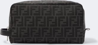 Fendi Neceser FF Zucca Small con piel