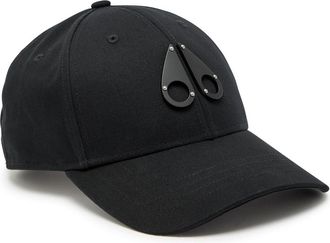 Moose Knuckles Logo Cotton cap - Black - One Size