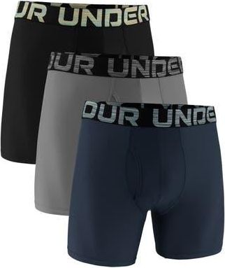 Under Armour 3-Pack Performance Tech Boxer Briefs in Blue Haze at Nordstrom Rack, Size X-Large