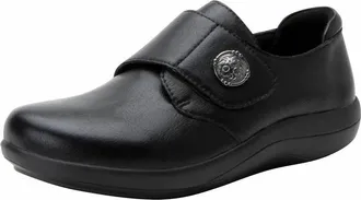 Alegria Womens Spright Shoe In Black Smooth
