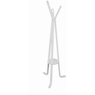 Vacchetti Vacchetti - Perchero De Pie De Madera Blanca Con 3 Brazos 50cmx170cm