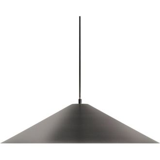 Beliani Lampada a sospensione in metallo stile moderno met&agrave; secolo ferro nero Raspaculo
