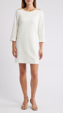 Lilly Pulitzer Annwyn Shift Dress in Coconut Rose at Nordstrom Rack, Size 12