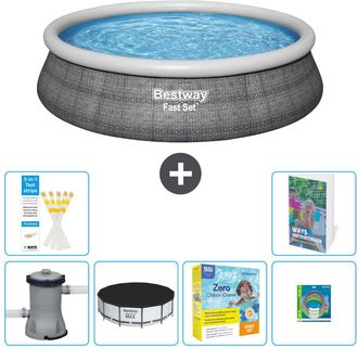 Bestway Piscina Bestway Fast Set Redonda - 457x84 Cm - 7-piezas S231