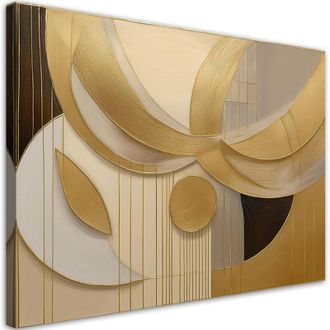 Artgeist Quadro su tela, Astrazione 3D di forme - 120x80