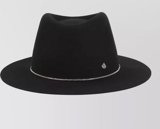 Maison Michel wool fedora hat