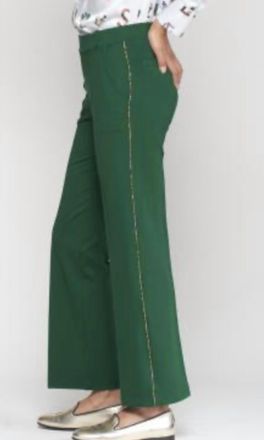 Nili Lotan Carla Punto Pant In Emerald