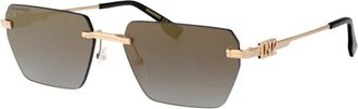 Dsquared2 D2 0102/S Zonnebril - Heren - Zonnebrillen - Geel - 58 MM - Accessoires