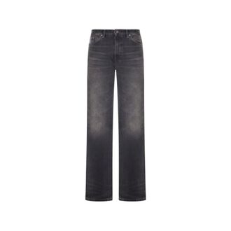 Haikure Jeans, Dames, Zwart, W24, Katoen, Korea Vintage Jeans
