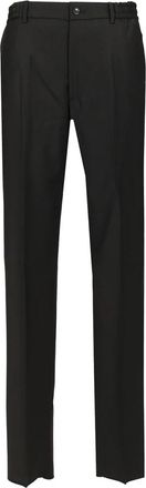Tagliatore Garcon Broeken - Heren - Slim Fit Broeken - Zwart - XL - Wol - Broeken