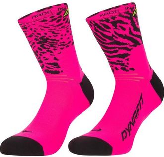 Dynafit Run Wild Mid Laufsocken - Unisex | rosa