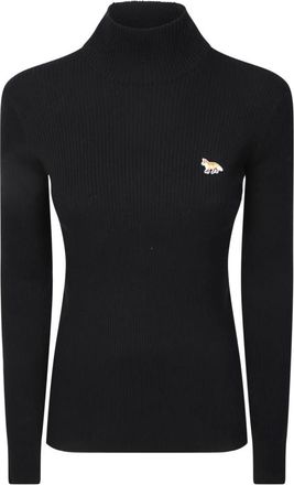 Maison Kitsuné Mujer, Jerseys, Negro, Talla: M
