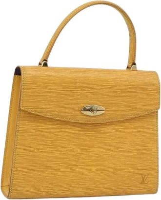 Louis Vuitton Pre-owned Malesherbes Handbag - - Pre-owned - Donna - Giallo - ONE SIZE