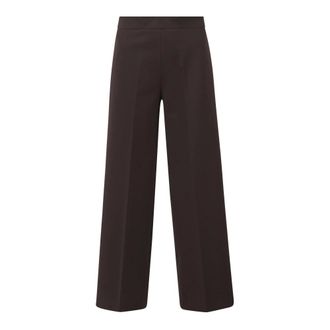 Liviana Conti Wide Trousers, female, Brown, Size: XS Wide Trousers