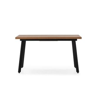 Calicosy Mesa extensible de 138 a 178 cm efecto roble oscuro