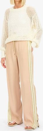 Le Superbe Lazy Sunday Pullover Sweater In Ivory