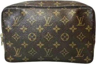 Louis Vuitton Pre-owned Bags, male, Brown, Size: ONE SIZE Pre-owned Truse Toilette 23 Monogram Pouch