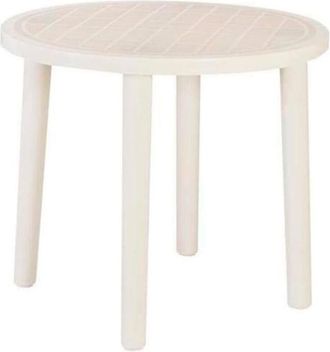 Resol Mesa Resina Tossa 86cm Crema